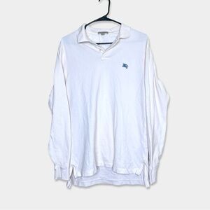 BURBERRY BRIT Men's Long Sleeve Shirt Size L Light Pink Color Collared GUC